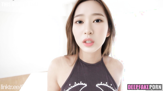 You can watch her handjob right in front of you, Minju A.I. アイズワン ポルノ [PREMIUM]