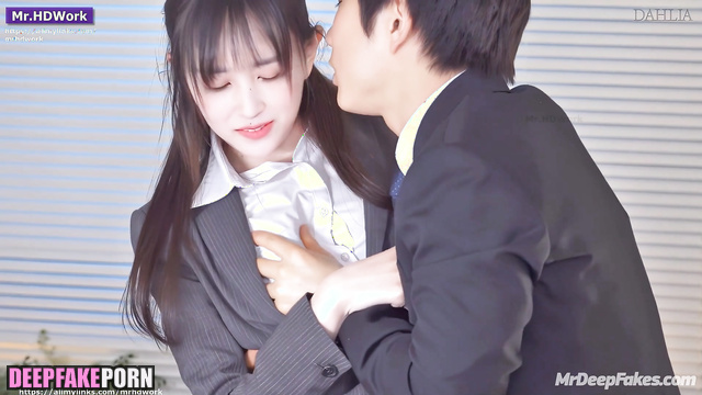 トゥワイス Mina couldn't resist from cheating at work ディープフェイク deepfake TWICE