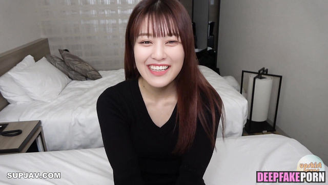 She looks so beauty with cock in the mouth トゥワイス 本物の偽物 Jihyo face swap [PREMIUM]