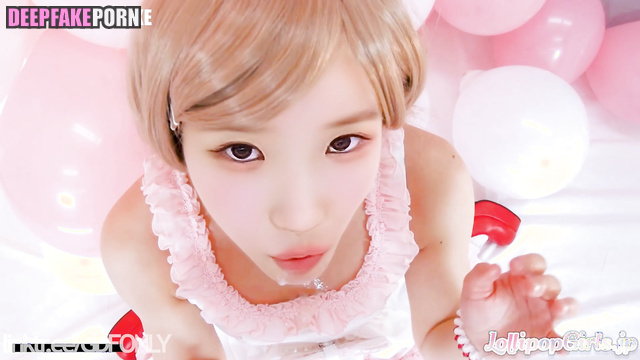 Song Hayoung smeared a dick with lollipop before blowjob 송하영 프로미스나인 ai [PREMIUM]