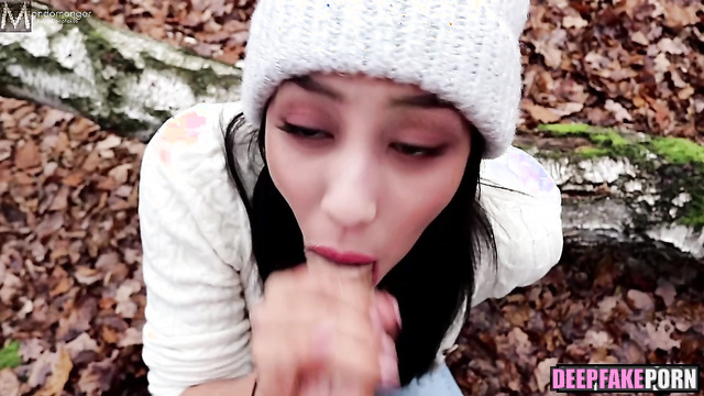 Oral love in autumn park / トゥワイス ディープフェイクビデオ - Jihyo hot sex tapes [PREMIUM]