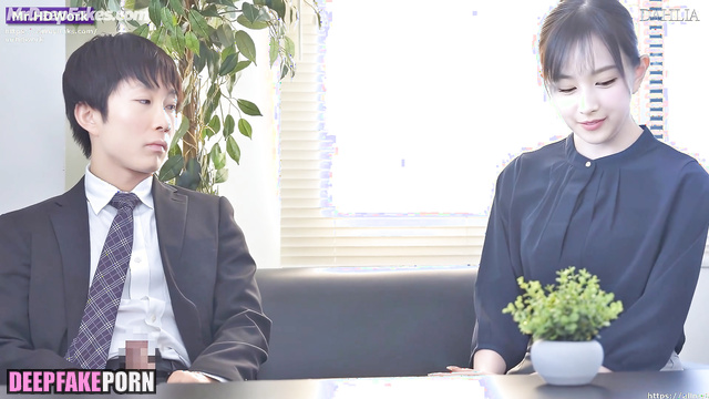 Employees have a dream of making love in the office トゥワイス 本物の偽物 Sana ai