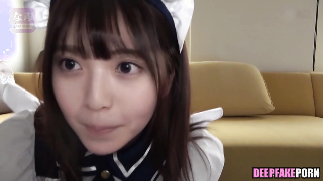 (齋藤 飛鳥 乃木坂46) pretty asian star Asuka Saito entertaining her fan, fakeapp