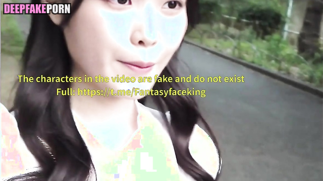 Housemaid's lips make you cum hot & fast (IU pov face swap) 아이유 섹스 테이프