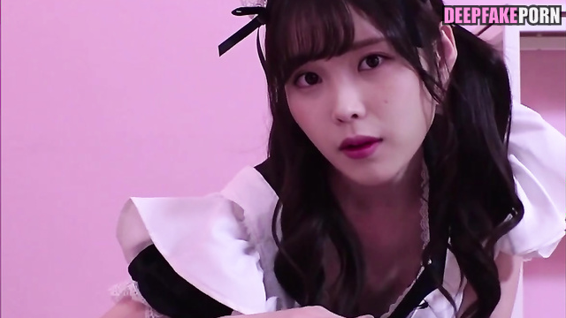 Housemaid's lips make you cum hot & fast (IU pov face swap) 아이유 섹스 테이프