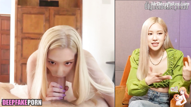 Look how slutty she is, Rose (로제 블랙핑크) in deep learning program