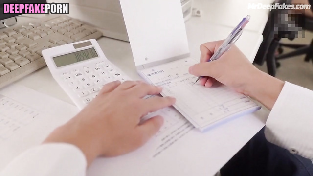 川口 春奈 有名人のセックス they did it in the office, Haruna Kawaguchi real fake