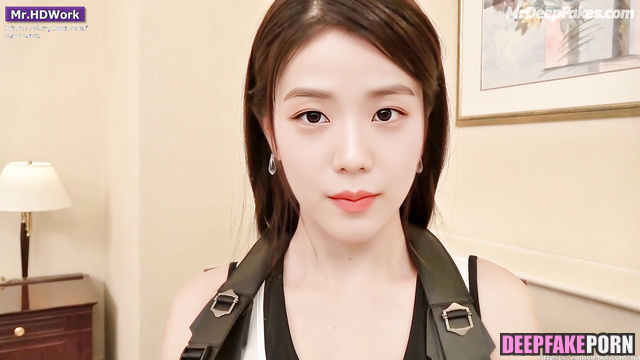 지수 블랙핑크 Jisoo in fake porn - brunette wants to get bright feelings