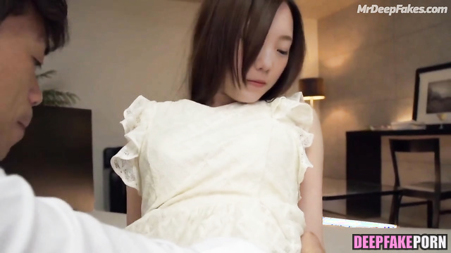 Wet pussy of 本田真凜 Marin Honda is always here to accept big dick 本物の偽物 real fake