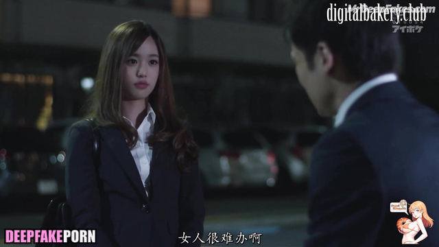 アイヴ ディープフェイク skinny lady feels confident in his arms, Wonyoung face swap