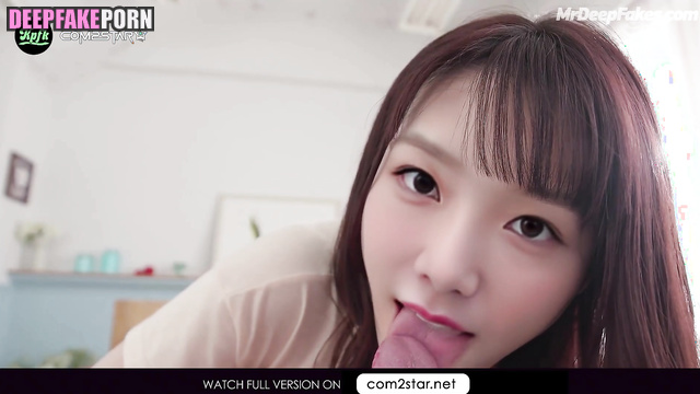 Fake Taeyeon (少女時代 ディープフェイクビデオ) is going to fuck you after hot kisses