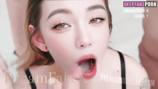 Bukkake event with horny brunette Wonyoung アイヴ ポルノ internet celebrity