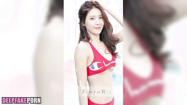 少女時代 ディープフェイクビデオ young Yoona wants to try fuck in the pool - fakeapp