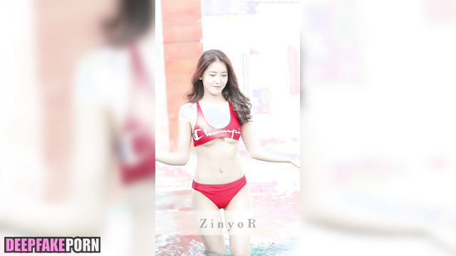 少女時代 ディープフェイクビデオ young Yoona wants to try fuck in the pool - fakeapp