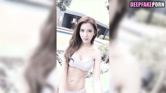 (아이유 딥페이크 영상) IU likes to pick up guys near pools - solo face swap