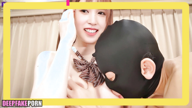 トゥワイス ディープフェイク schoolgirl wants to become an experienced slut, Mina A.I.