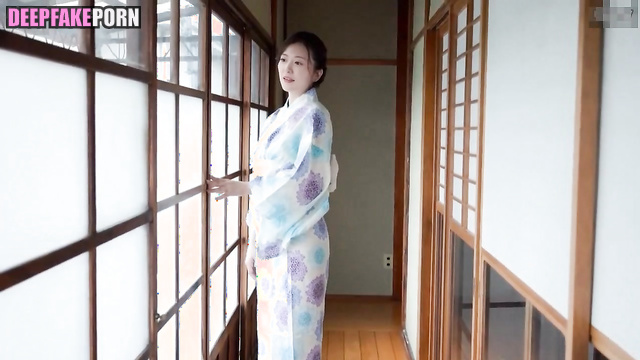 Hot sex experiments with a sausage / Mai Shiraishi (白石 麻衣 乃木坂46) fakeapp