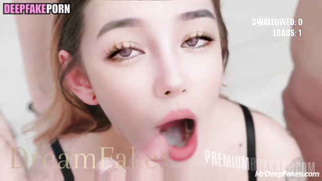 Bukkake party with Lee Seo Ah (이서아 인터넷 연예인) she's a real blowjob star, ai