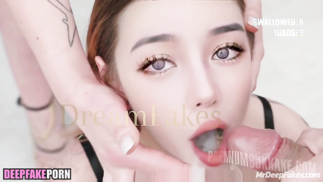 Bukkake party with Lee Seo Ah (이서아 인터넷 연예인) she's a real blowjob star, ai