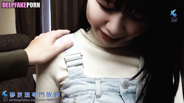 Modest virgin having first sex in doggystyle, fake Tanaka Miku (田中美久 ポルノ)