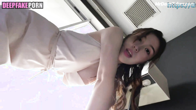 (周也 充满激情的性爱) couple decided to film their love on camera, Zhou Ye fakeapp