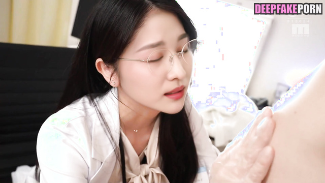 Face sitting at doctor appointment / 王楚然 智能換臉 Wang Churan real fake [PREMIUM]