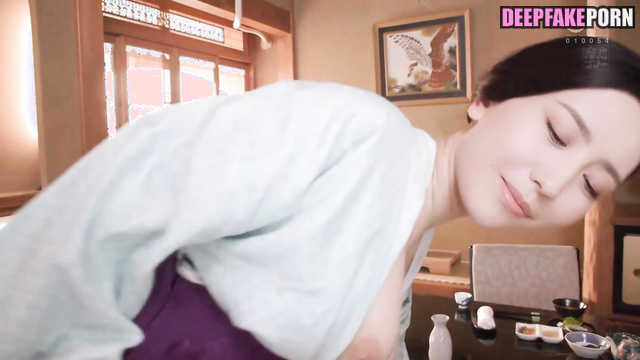 Geisha Tong Liya (佟丽娅 智能换脸) made awesome thing with his body, ai [PREMIUM]