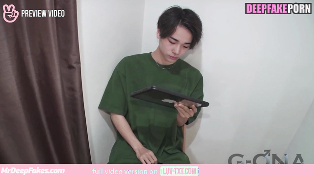 Sexy idol エンハイフン Ni-ki jerks off on porn セクシーアイドル ENHYPEN 西村 力