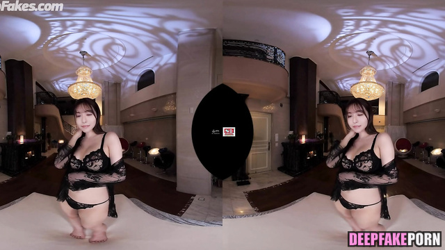 アダルトビデオ VR adult video of sexy Neru Nagahama 長濱ねる in her best lingerie