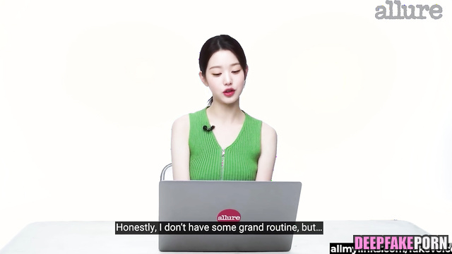 アイヴ ディープフェイク エロ housemaid relaxing with two cocks - Wonyoung real fake