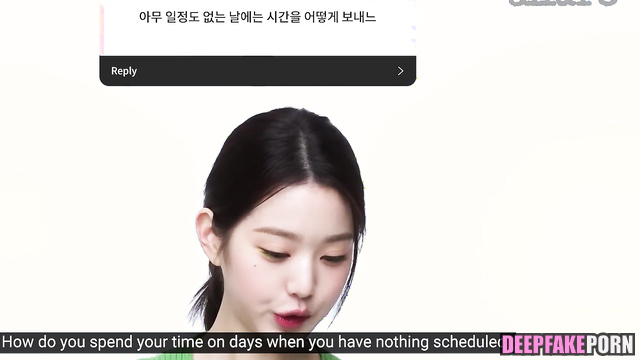 アイヴ ディープフェイク エロ housemaid relaxing with two cocks - Wonyoung real fake