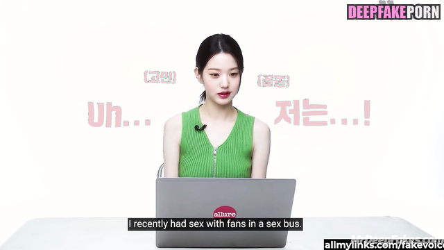 アイヴ ディープフェイク エロ housemaid relaxing with two cocks - Wonyoung real fake