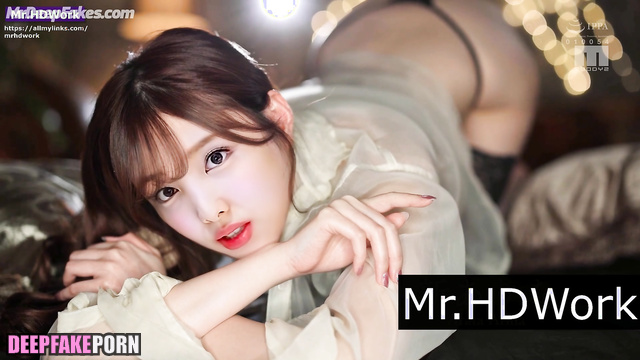 It was her usual evening (foursome fuck with Nayeon) トゥワイス セックスシーン A.I.