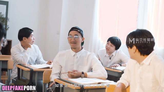 Guys in Uni learn how to fuck a girl right with 刘诗诗 Liu Shishi 智能換臉 deepfake [PREMIUM]