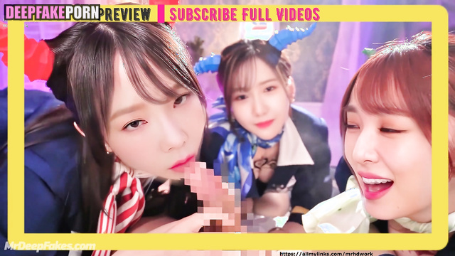 少女時代 Yoona x Taeyeon x Tiffany invite you into a world of lust 性別 sex SNSD