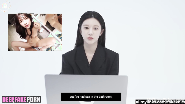 고윤정 딥 페이크 에로틱 slut watching her leaked porn video - pov Go Youn-Jung