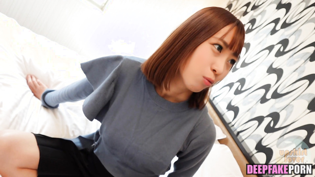 Fake Kanna Hashimoto jumping on a cock and watching in eyes 橋本 環奈 性別 [PREMIUM]