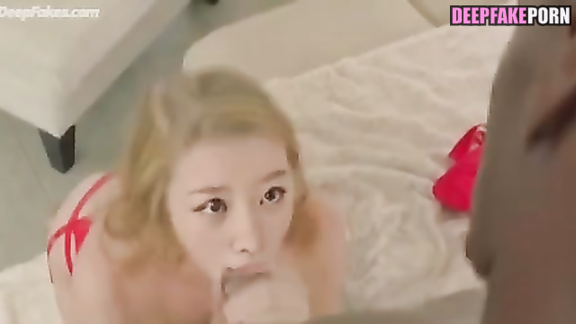 Busty chinese star sucking bbc, Juliana Kwok (郭珮文 智能換臉) interracial ai