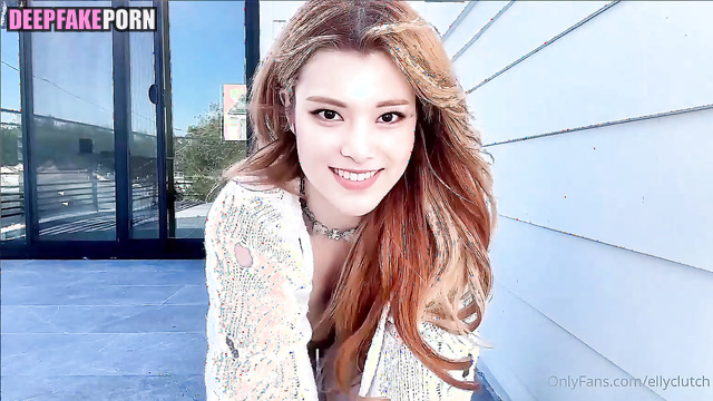 Slutty redhead Tzuyu トゥワイス フェイクポルノ loves to be the best in bed, A.I. [PREMIUM]