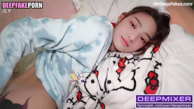 Minji showed her hot secret (sex scenes with anal plug) ニュージーンズ 人工知能