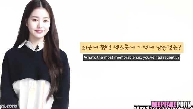 アイヴ 有名人のセックス someone leaked her sex tapes and she got upset, ai Wonyoung