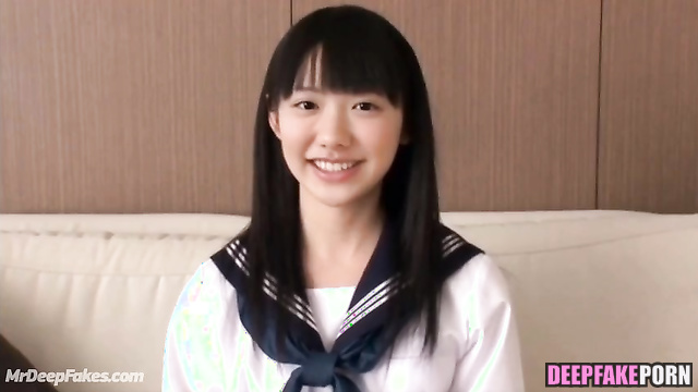 Teen and her first sensations of touching boobs, fake Mana Ashida 芦田愛菜 性別