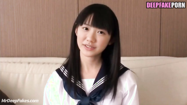 Teen and her first sensations of touching boobs, fake Mana Ashida 芦田愛菜 性別