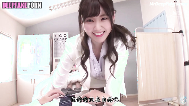 She did a footjob with her knees, look / Irene (아이린 레드벨벳) deepfake erotic