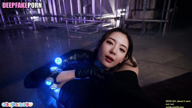 Lia wore a light-up suit to see your dick better / 리아 있지 / fake erotic