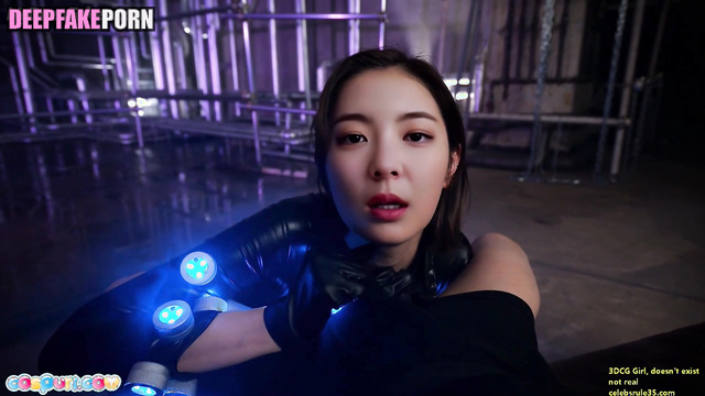 Lia wore a light-up suit to see your dick better / 리아 있지 / fake erotic
