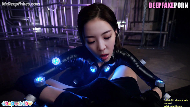 Lia wore a light-up suit to see your dick better / 리아 있지 / fake erotic