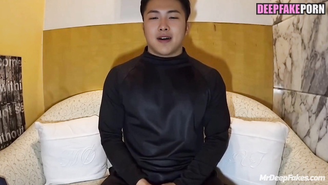 It was his first sex with a girl / 防弾少年団 フェイクポルノ RM smart face change