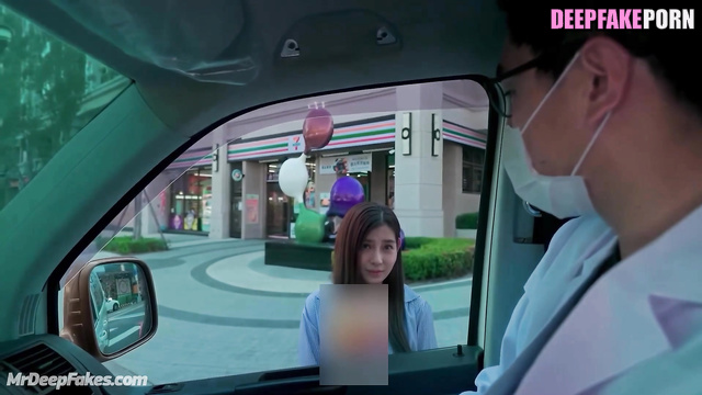 Any random guy on the car can get a chance to fuck 楊穎 Angelababy 成人 adult
