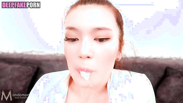 Guy cumed on her pussy after blowjob トゥワイス セックスシーン Sana in adult tapes [PREMIUM]